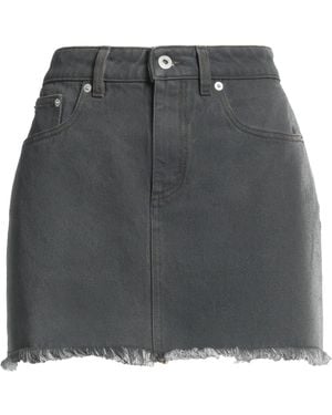 Heron Preston Denim Skirt - Gray