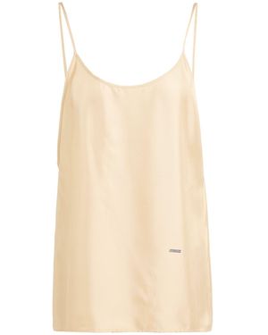 DSquared² Top Silk - Natural