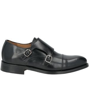 Moma Midnight Lace-Up Shoes Leather - Black