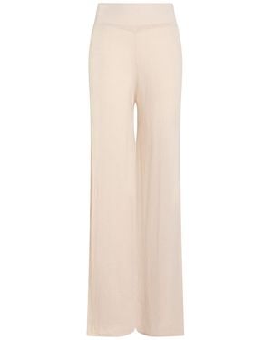 Anna Molinari Pants Merino Wool - White