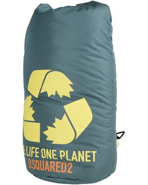 DSquared² Slate Backpack Textile Fibres - Blue