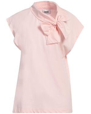 Alpha Studio Light T-Shirt Cotton, Elastane - Pink