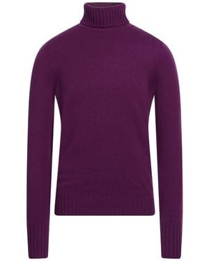 Drumohr Turtleneck Lambswool - Purple