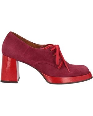Chie Mihara Lace-Up Shoes Leather - Red