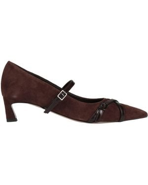 J.A.P. JOSE ANTONIO PEREIRA Court Shoes - Brown