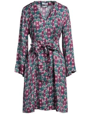 ROSSO35 Mini Dress Viscose - Blue