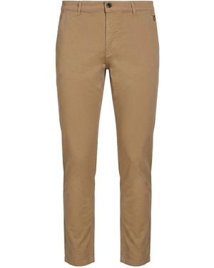 Lyle & Scott Trousers Cotton, Elastane - Natural