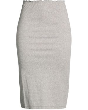 Jil Sander Midi Skirt Cotton - Grey
