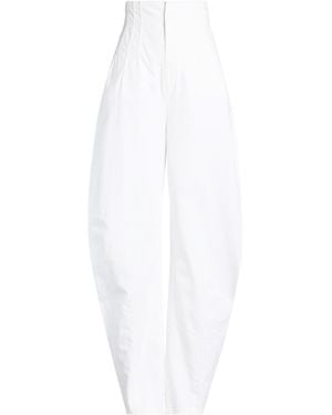 Sportmax Pants Cotton - White