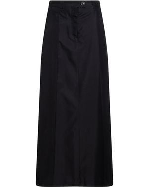Peter Do Maxi Skirt Silk - Black