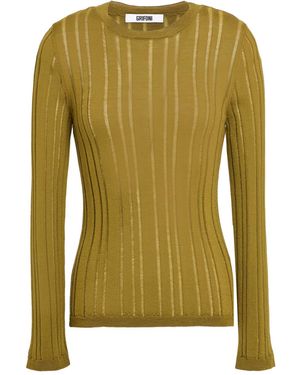 Grifoni Military Sweater Virgin Wool - Green