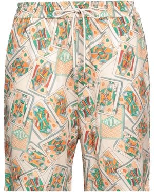 Drole de Monsieur Shorts & Bermuda Shorts Linen, Cotton - Pink