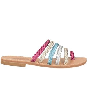 ANANAS Thong Sandal Leather - Pink