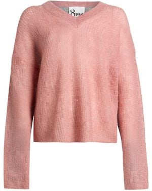 8pm Sweater Mohair Wool, Polyamide, Merino Wool - Pink