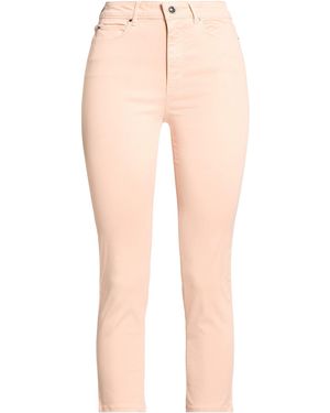 Guess Trousers Lyocell, Cotton, Elastomultiester, Elastane, Polyester - Natural