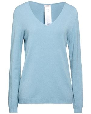 Oltre Sweater Viscose, Polyester, Polyamide - Blue