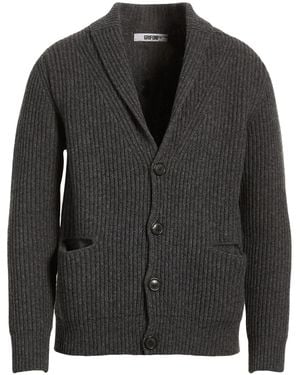 Grifoni Cardigan Virgin Wool - Black