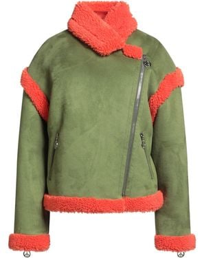Moschino Shearling- & Kunstfell - Grün