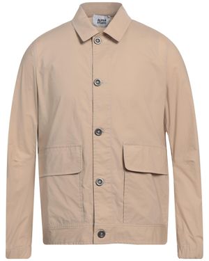 Alpha Studio Jacket Cotton, Elastane - Natural