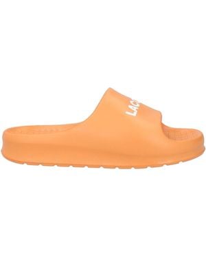 Lacoste Apricot Sandals Rubber - Orange