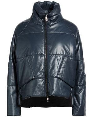 Giorgio Brato Midnight Puffer Leather - Blue