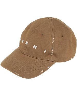 Marni Hat Cotton - Brown