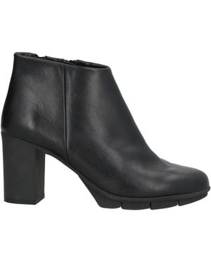The Flexx Ankle Boots Leather - Black