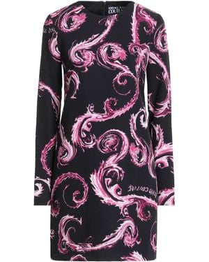 Versace Jeans Couture Mini Dress Polyester, Elastane - Black