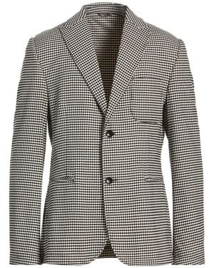 Daniele Alessandrini Blazer Polyester, Viscose, Elastane - Gray