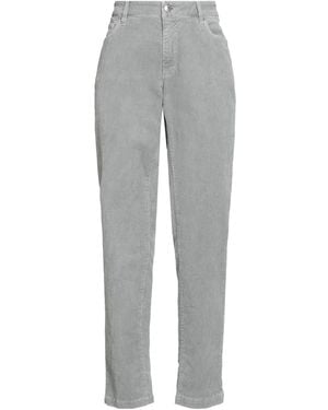 RAFFAELLO ROSSI Pants Cotton, Elastane - Gray