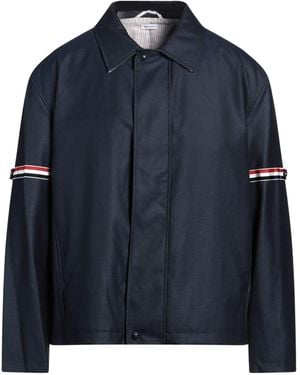 Thom Browne Midnight Jacket Wool - Blue