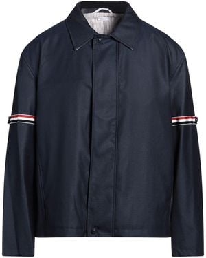 Thom Browne Jacket Wool - Blue