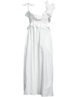 Alpha Studio Maxi Dress Cotton - White
