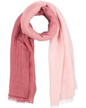 Faliero Sarti Scarf Cashmere, Linen - Pink