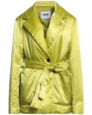 MSGM Cappotto - Giallo