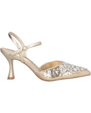 Luciano Barachini Court Shoes Leather - Metallic