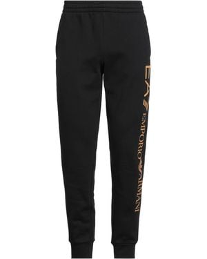EA7 Pants Cotton, Polyester - Black