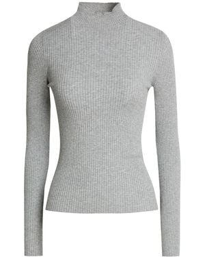 Twinset Light Turtleneck Viscose, Polyester - Gray
