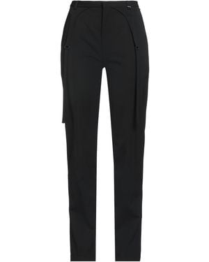 Ssheena Pants Polyester, Virgin Wool, Elastane - Black