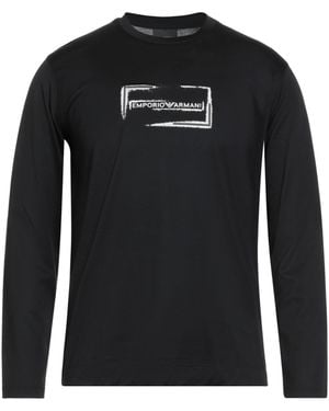Emporio Armani T-Shirt Cotton - Black