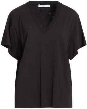 IRO T-Shirt Cotton, Polyamide - Black