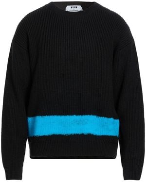 MSGM Sweater Wool, Acrylic - Blue