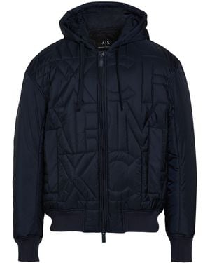 ARMANI EXCHANGE Doudoune Plumes Ou Synthétique - Bleu