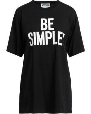 Moschino T-Shirt Cotton - Black