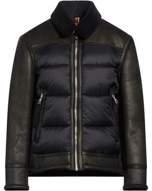 Sseinse Plumífero Y Acolchado - Negro