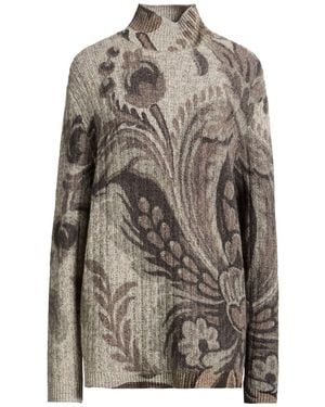 Etro Turtleneck Wool - Gray