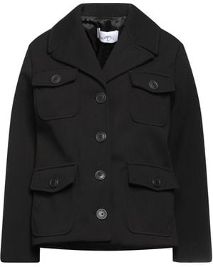 VIRNA DRÒ® Blazer Polyester, Polyurethane, Elastane - Black
