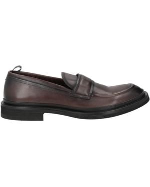 Officine Creative Chocolate Loafers Leather - Gray