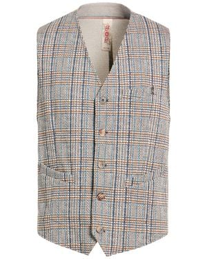 Bob Tailored Vest Cotton, Polyester, Elastane - Gray