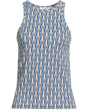 Maliparmi Top Polyamide, Elastane - Blue